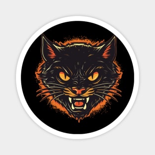 Black Cat II Magnet